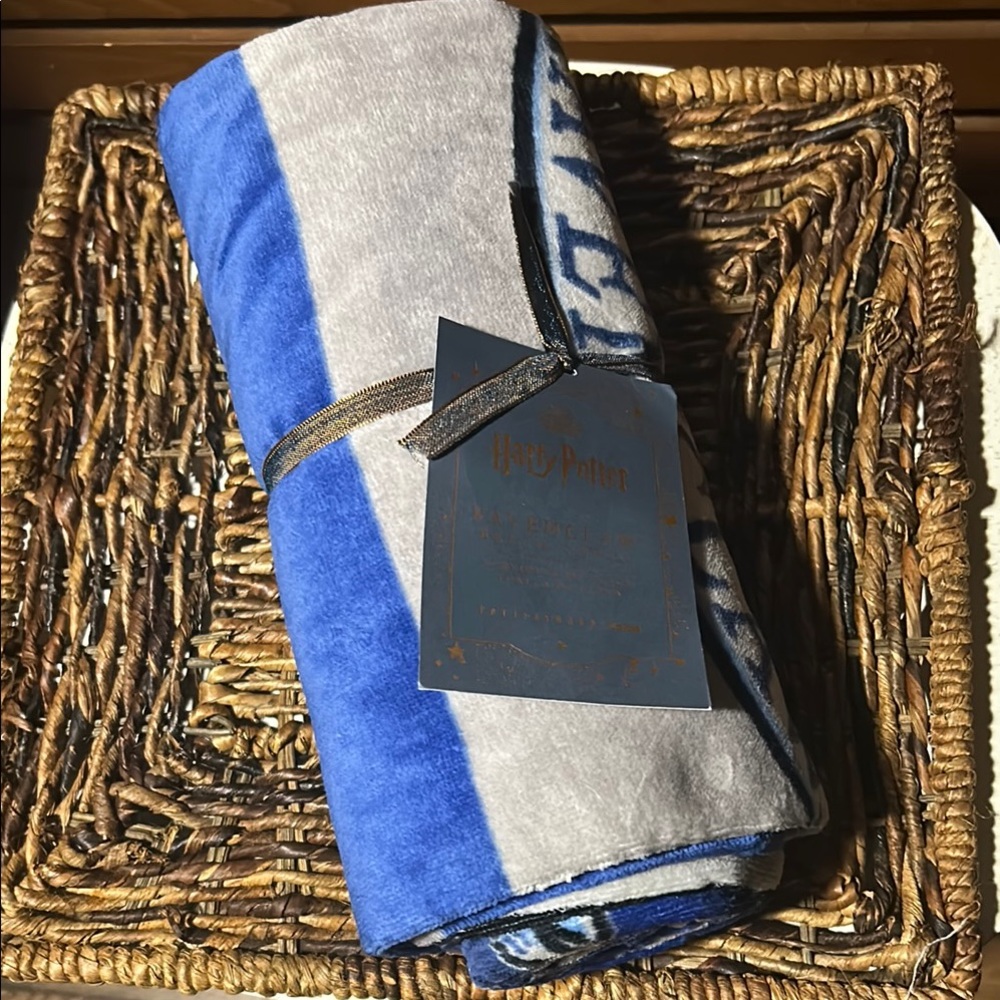 Pottery Barn Teen Harry Potter Ravenclaw Beach 🏖️ Towel BNWT